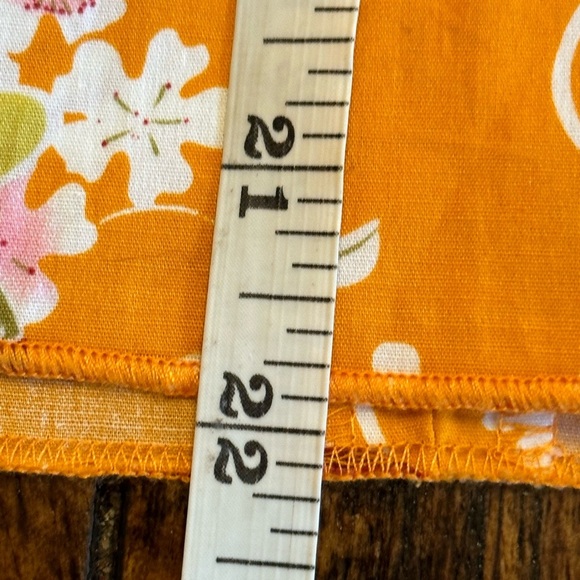 Heart Soul | Y2K Coconut Girl Orange Butterfly Cotton Blend Mini Skirt - Picture 8 of 8